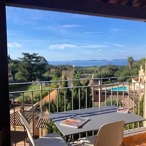 Superbe T1 Duplex,vue , La Croix-Valmer France